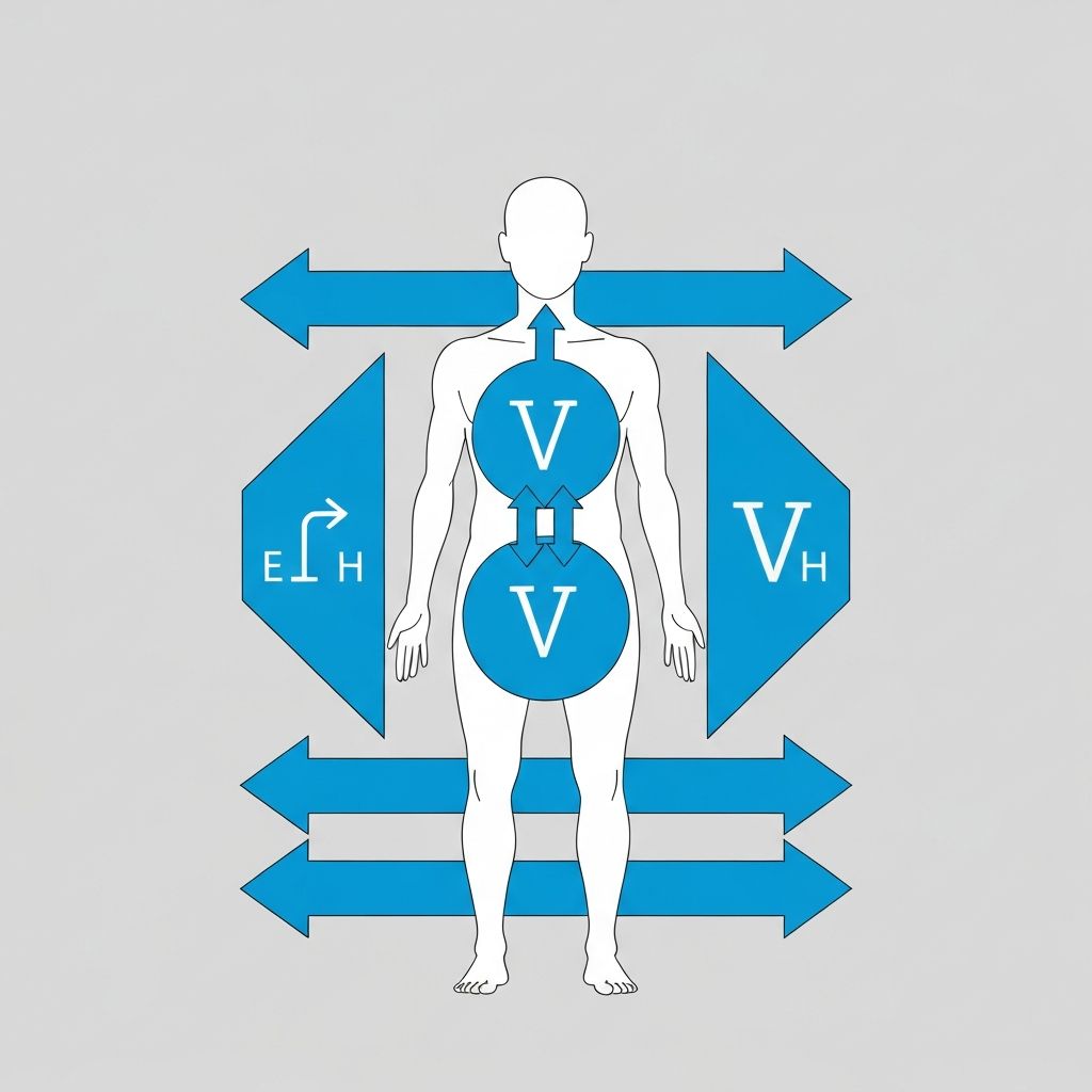 Diagram showing body's compensatory mechanisms in response to energy changes